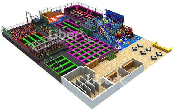 China  Professional Trampoline Park Factory